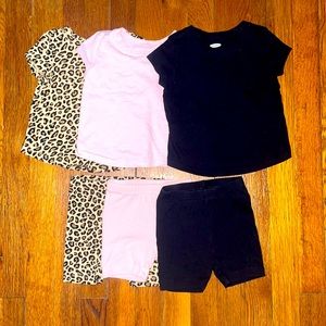 Old Navy Baby Sets 18-24 Pink, cheetah and black bundle